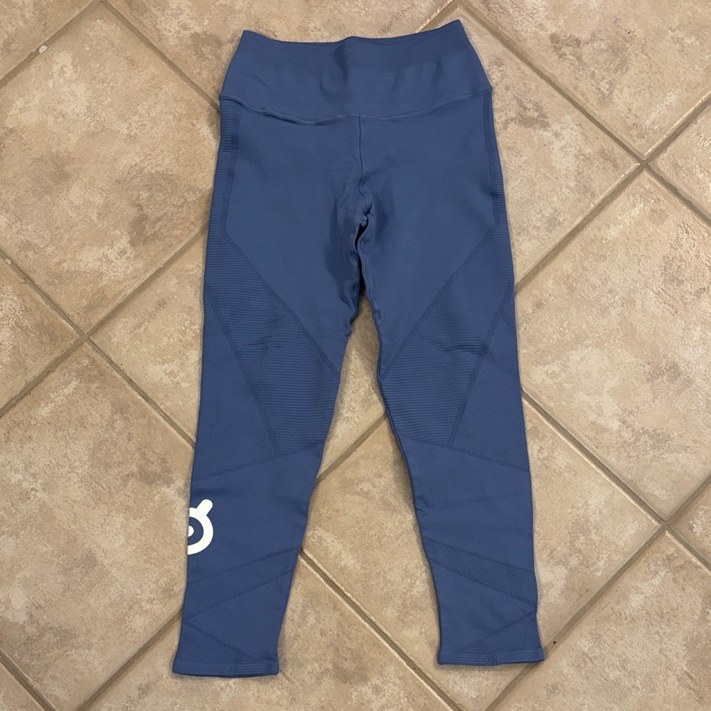 Peloton Blue High-Waist Seamless Leggings